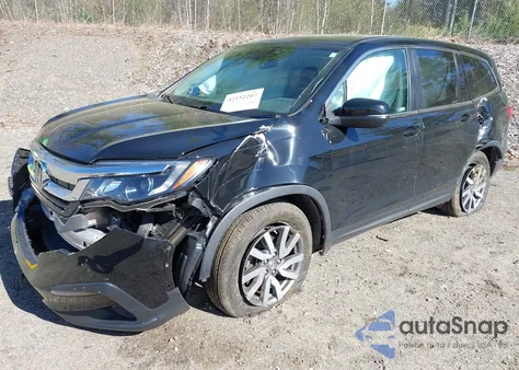 2021 Honda Pilot Awd Ex-L z USA, uszkodzony, nr VIN 5FNYF6H52MB072832